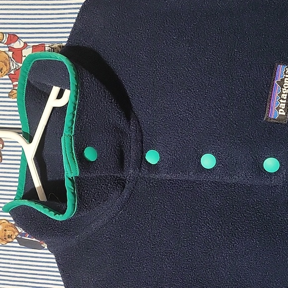 PATAGONIA SYNCHILLA BLUE/GREEN SMALL LIGHTWEIGHT - Picture 3 of 9